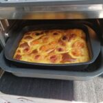 Recette de flan léger aux abricots réalisée avec le combi Ninja dans une cuisine professionnelle.