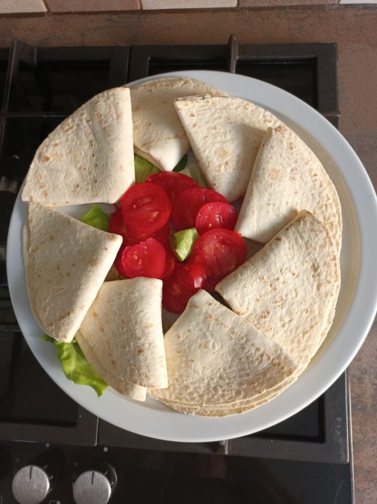 Recette de tortillas au boursin et truite fumée proposée par Gigi dans son émission de cuisine
