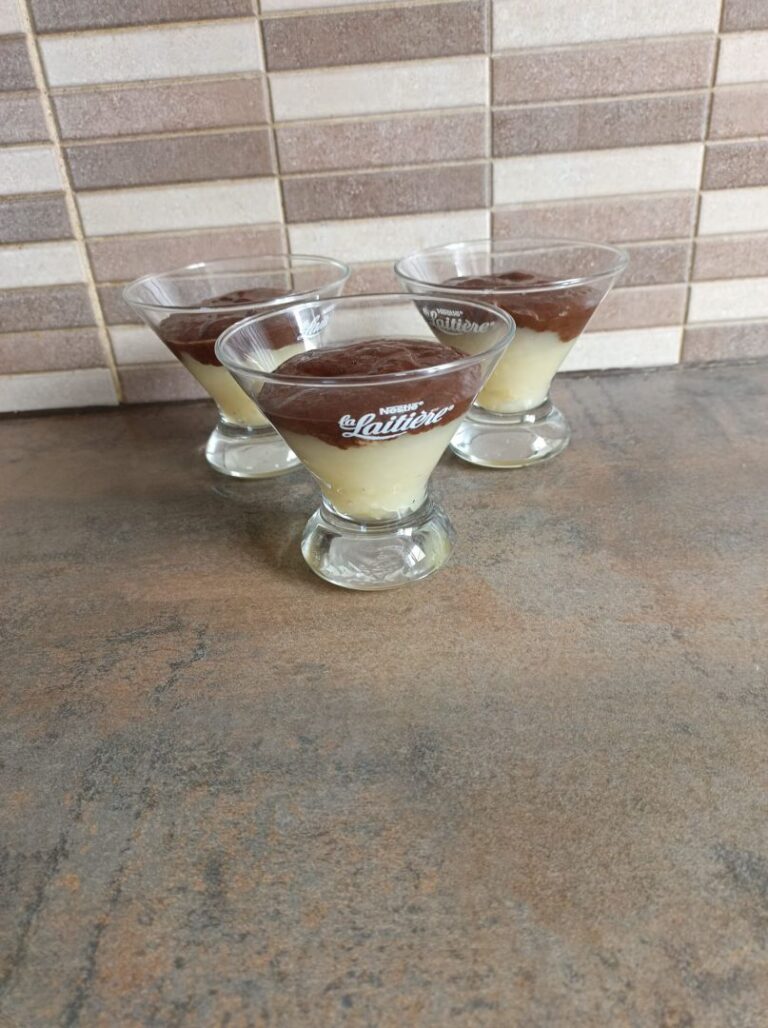 Recette de mousse au chocolat noir et poires sur Gigi est en cuisine