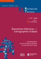Expositions littéraires : une analyse des scénographies d’objets en France