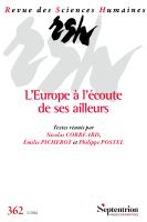 L’Europe explore les réalités culturelles de ses territoires extérieurs dans une nouvelle revue.