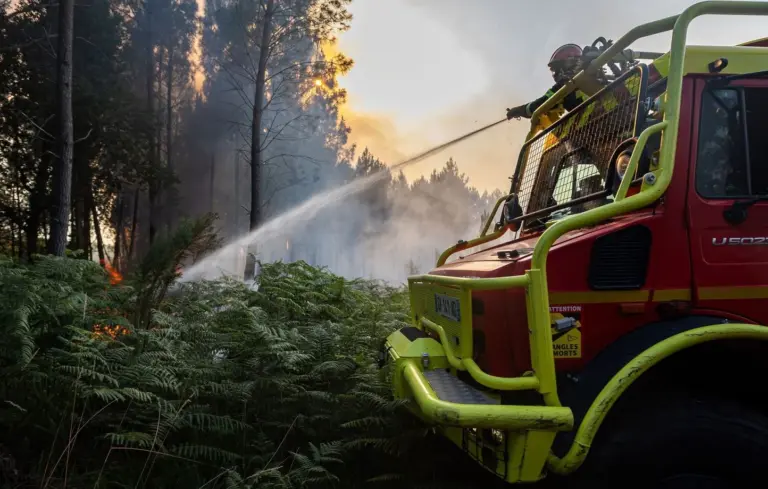 Incendie en Gironde : risque sévère de propagation sur l’ensemble du département