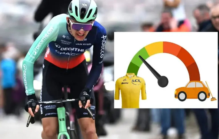 Seixas termine troisième au Tourmalet, comparé à Pogacar par les experts du cyclisme.