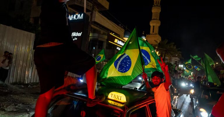 Coupe du monde : le Liban manifeste un soutien massif pour l’équipe du Brésil