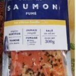 Rappel Consommateur – Détail Coeur de saumon fumé citron basilic 150g GRAND FRAIS / FRESH / mon-marché.fr