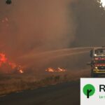 Incendie en Gironde : explosion d’obus de la Seconde Guerre mondiale en cours