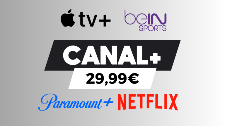 Canal+, Netflix, HBO Max et Apple TV disponibles pour 29,99€ par mois avec RAT+ La Totale