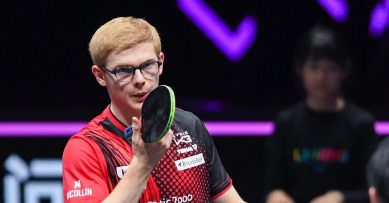 Felix Lebrun se prépare à affronter son frère en quarts au Grand Smash à Las Vegas.