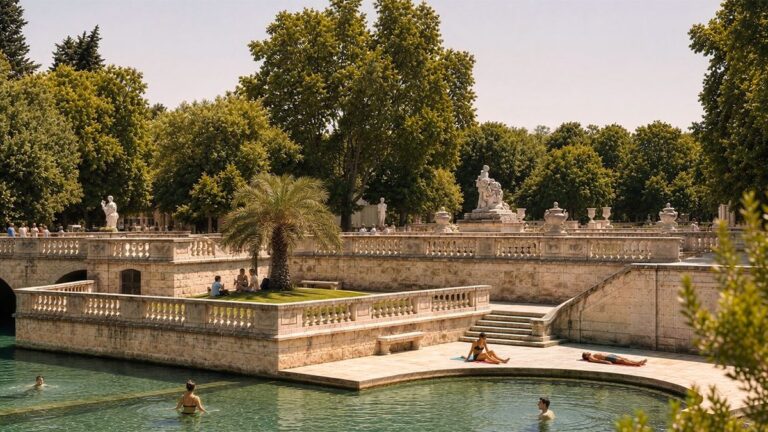 Nîmes envisage de réhabiliter le bassin des Jardins de la Fontaine en lieu de baignade.