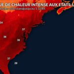 Vague de chaleur exceptionnelle prévue sur la côte Est des États-Unis.