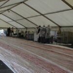 Une saucisse de 4 kilomètres fabriquée à Langogne, un record pour la Lozère.