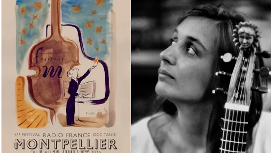Salomé Gasselin présente son œuvre au Festival Radio France Occitanie Montpellier.