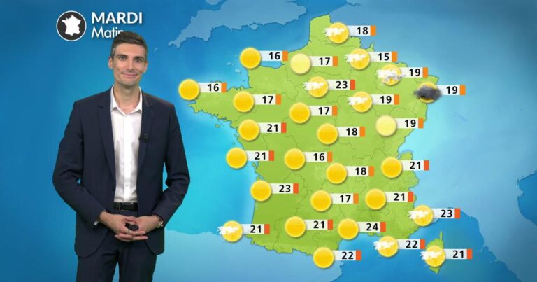 Canicule : températures atteignant 41°C à Bordeaux et Toulouse ce mardi.