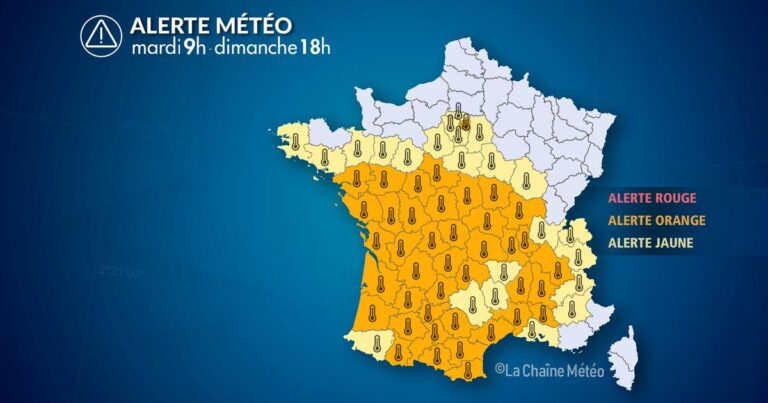 Alerte Météo : Troisième vague de chaleur affecte plusieurs régions du pays.