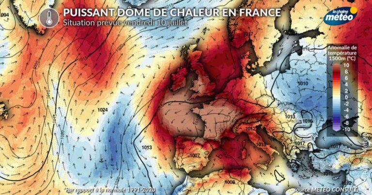 Canicule : alertes de chaleur en France, recommandations sanitaires en cours
