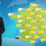 Canicule persistante : alertes de chaleur en France avec des températures élevées.