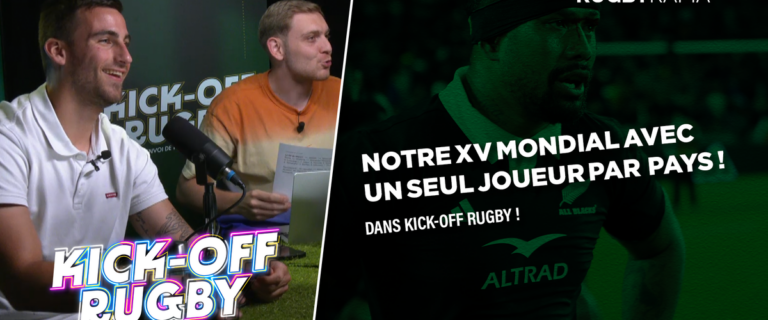 XV mondial de rugby : un joueur sélectionné par pays pour un match unique