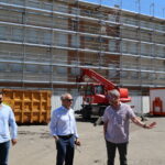 Lancement des travaux de rénovation au collège Molière à Colmar.