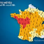 Alerte rouge canicule en centre-ouest et région parisienne, risques pour la santé publique.