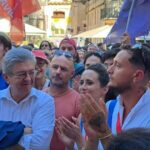 Jean-Luc Mélenchon soutient les professionnels de la culture au Festival d&rsquo;Avignon