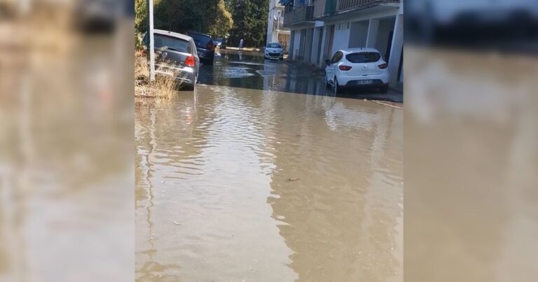 Inondation à la Résidence Beau Site de Bollène suite à une rupture de canalisation.