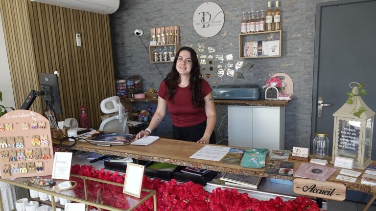 Anaïs ouvre l’Atelier des trésors à Caussade après la fermeture de Lidea.