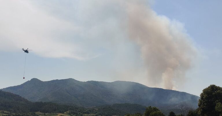 Incendie à Solaure-en-Diois et Die : les habitants peuvent regagner leurs logements.