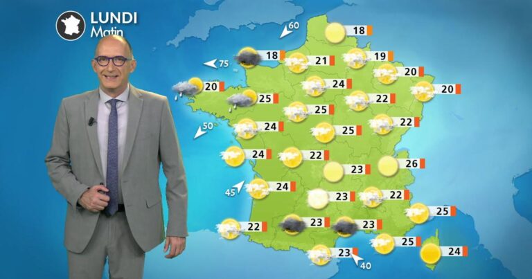 Canicule persistante sur le territoire, quelques orages attendus lundi 13 juillet.