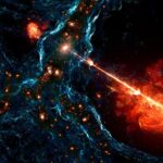 Découverte d&rsquo;un jet galactique géant provenant d&rsquo;un trou noir supermassif identifié.