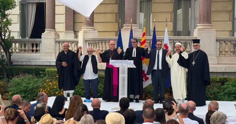 Cérémonie interreligieuse à Nice pour commémorer l’attentat de 2016