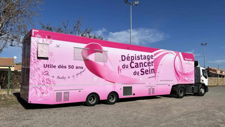 Le Mammobile reprend la route dans le Gers avec 2 464 dépistages de cancer du sein réalisés.
