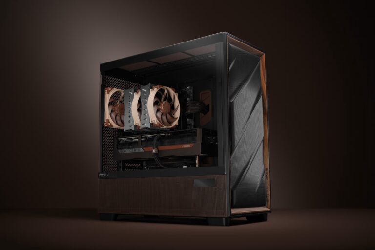 Test du boîtier Antec Flux Pro Noctua Edition : performances thermiques et design optimisés.