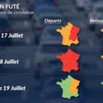 Trafic saturé sur les routes des vacances avec conditions météorologiques défavorables ce week-end.