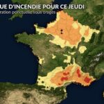Risque d&rsquo;incendies : les régions les plus exposées dans les prochains jours en France.