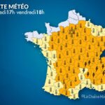 Canicule en recul et orages attendus au centre-est, alerte météo en cours.