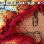 Dôme de chaleur au Maghreb : températures atteignant 48°C et effets sur la Méditerranée.
