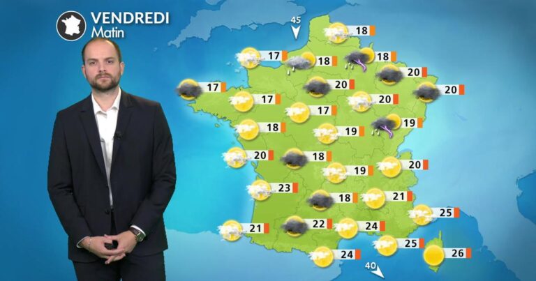 Canicule : recul des températures sauf dans le sud-est de la France