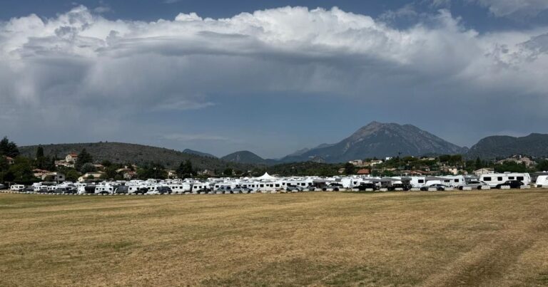 Près de 800 membres de la communauté du voyage s’installent à Levens.