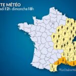 Canicule et orages prévus dans le sud-est, alerte météo activée par Météo France