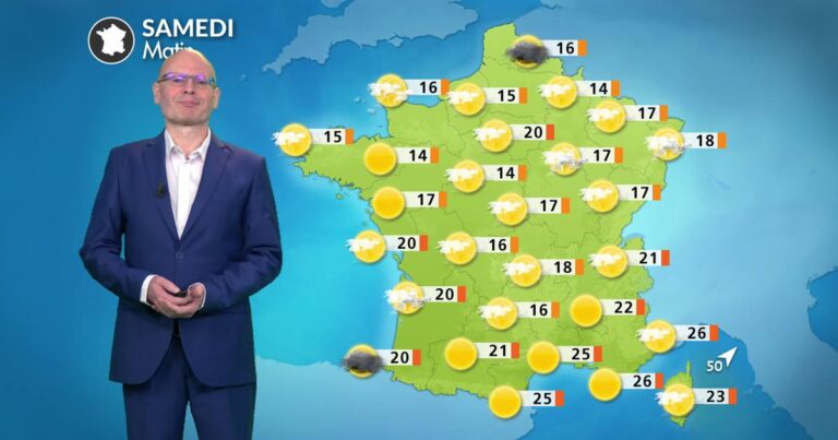 Météo : temps majoritairement ensoleillé et températures élevées dans le Sud-Est