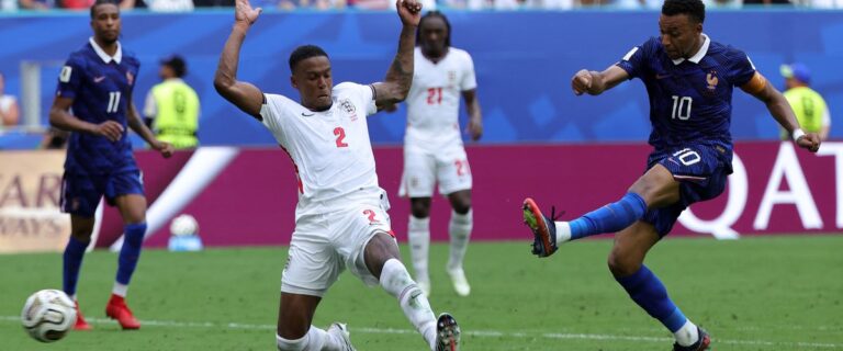 Équipe de France battue par l’Angleterre en petite finale de la Coupe du monde 2026.