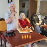 Quatre centenaires célébrés à l&rsquo;Ehpad de Layrac dans une ambiance festive.