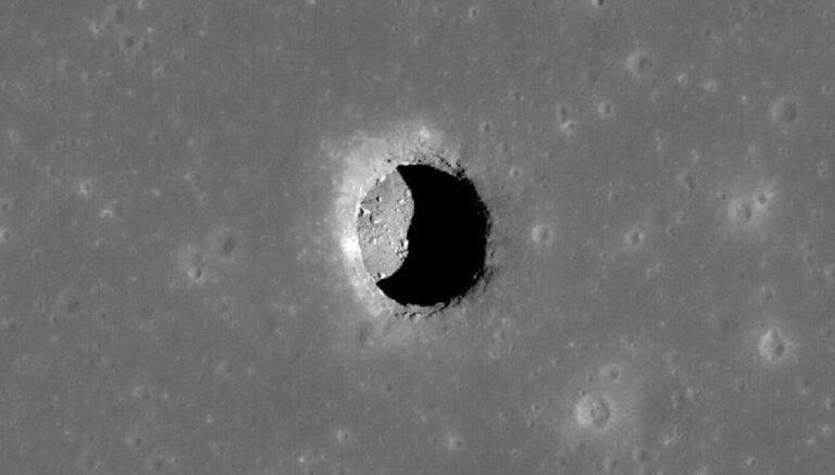 Des tunnels de lave découverts sur la Lune par des scientifiques de la NASA.
