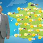 Météo : prévisions d’une journée estivale en France avec des températures élevées.