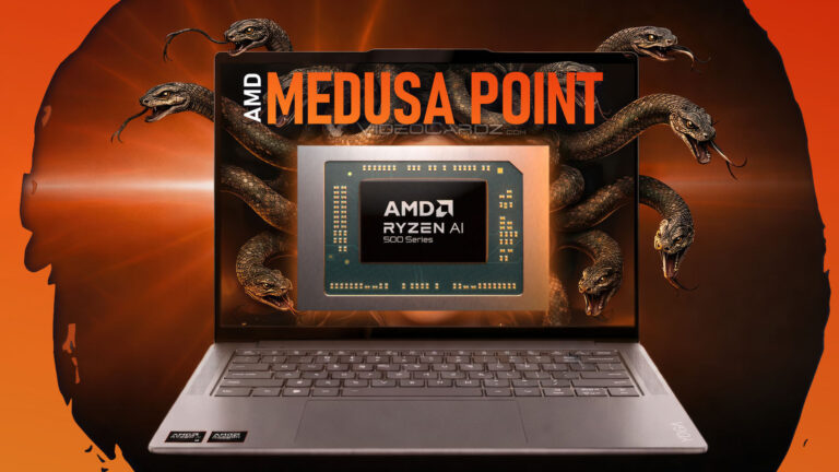 AMD Ryzen 500 « Medusa Point » : gains potentiels de 28 % avec Zen 6 face au Ryzen AI 9 HX 370.