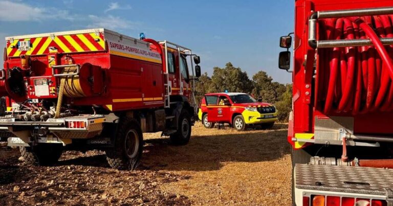 Incendie aux Arcs : 80 pompiers des Alpes-Maritimes déployés en renfort sur place.