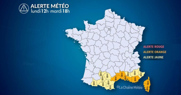 Alerte météo : chaleur intense persiste au sud, risques pour la santé publique.