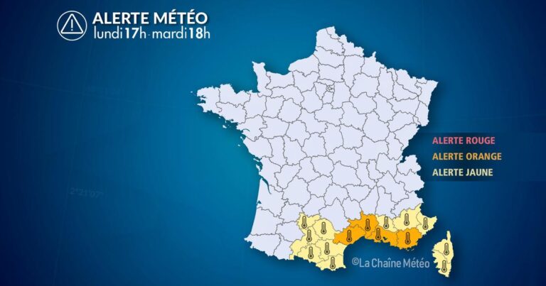 Alerte Météo : Chaleur intense persiste au sud, risques de sécheresse accrus.