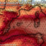 Canicule en Méditerranée : températures atteignant près de 50°C et incendies en Espagne.