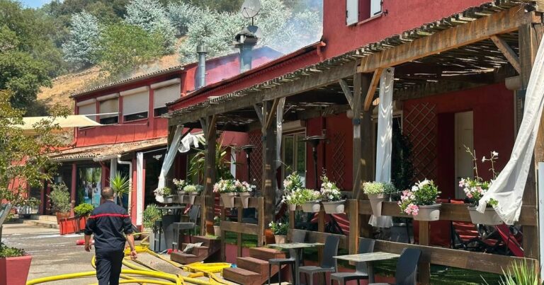 Incendie dans un restaurant à Pégomas, des dégâts matériels signalés.